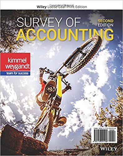 Survey of Accounting (2nd Edition) BY Kimmel - Orginal Pdf